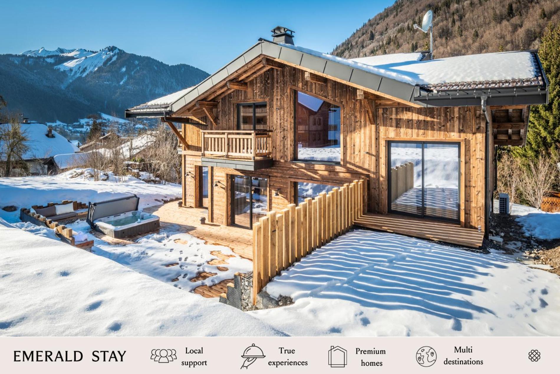 Chalet Azobe Morzine - By Emerald Stay Montriond Dış mekan fotoğraf